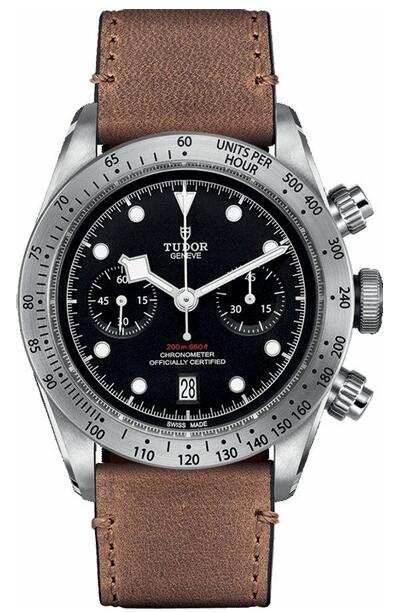 Tudor Heritage Black Bay Chrono automatic M79350-0005 men's watch